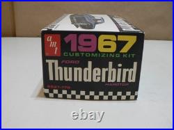 Vintage AMT 1967 Thunderbird H. T. 1/25 Model Kit 6227-170 New Open Box Parts