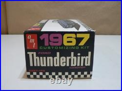Vintage AMT 1967 Thunderbird H. T. 1/25 Model Kit 6227-170 New Open Box Parts