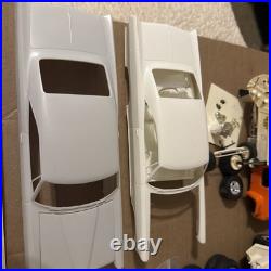 Vintage AMT Revell MPC Lot Of 12 Junkyard White Party All Unpainted Cars & Parts