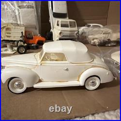 Vintage AMT Revell MPC Lot Of 12 Junkyard White Party All Unpainted Cars & Parts