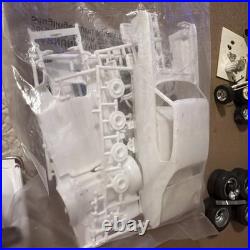Vintage AMT Revell MPC Lot Of 12 Junkyard White Party All Unpainted Cars & Parts