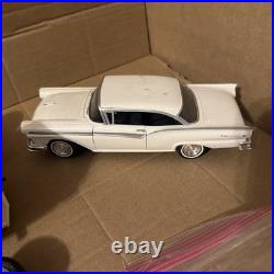 Vintage AMT Revell MPC Lot Of 12 Junkyard White Party All Unpainted Cars & Parts