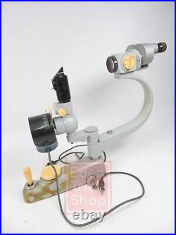 Vintage CARL ZEISS OPHTHALMIC Slit Lamp Powered f=100 Unknown Model FOR PARTS