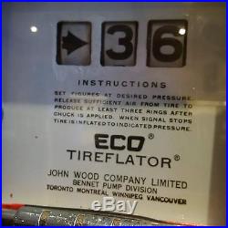 Vintage Eco Air Meter Tireflator Pump Model 97 Older Restoration Original Parts