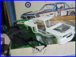 Vintage Entex BMW 3.5 CSL, 1/16 Scale Model Car Kit, Sealed Parts Bags