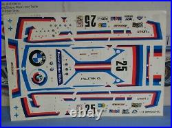 Vintage Entex BMW 3.5 CSL, 1/16 Scale Model Car Kit, Sealed Parts Bags