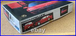 Vintage Fujimi 1/24 Honda Prelude 4ws Sedan Boxed Plastic Model Kit Sealed Parts