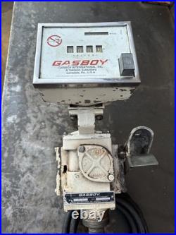 Vintage GASBOY Gas Fuel Transfer Pump Model 60 61 Parts or Repair