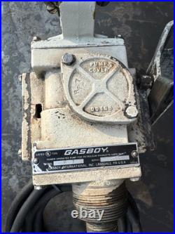 Vintage GASBOY Gas Fuel Transfer Pump Model 60 61 Parts or Repair