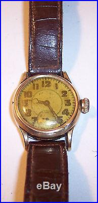 Vintage Illinois Time King watch wristwatch grade 24 model 4 1929 parts restore