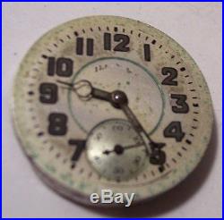Vintage Illinois Time King watch wristwatch grade 24 model 4 1929 parts restore