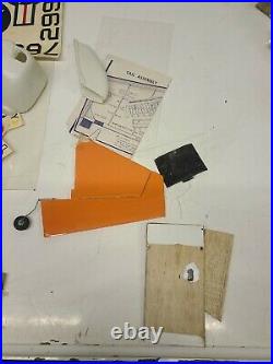 Vintage Large Scale Model Decal Sets withMisc Parts and Pieces 1970s