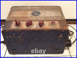 Vintage MASCO Model MA-8N TUBE AMPLIFIER AS-IS FOR PARTS OR RESTORATION