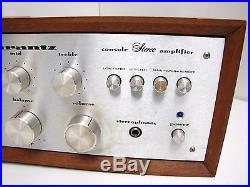 Vintage Marantz Model 1060 Console Stereo Amplifier 220 Watts Parts. /Repair