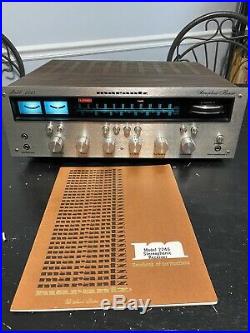 Vintage Marantz Model 2245 FM/AM Stereo Receiver Parts Repair