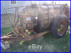 Vintage Model 20 John Bean Wooden Tank Orchard Sprayer for Parts / Restoration