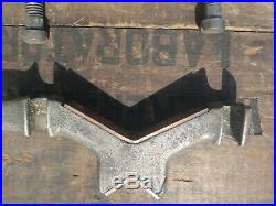Vintage Moore Drop Forging Reversible Machinist Clamp Vise Specialty Tool Jig