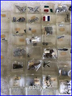 Vintage Nos Sterling Model Wood Ships 59 Assorted Small Parts Over 200 Pieces