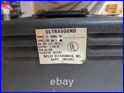Vintage PARTS REPAIR Dailey Ultrasounds 1950s Ultrasound Model ZA USA Acoustic E