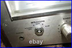 Vintage Pioneer Stereo Receiver Model SX-750 As Is for Parts or Repair