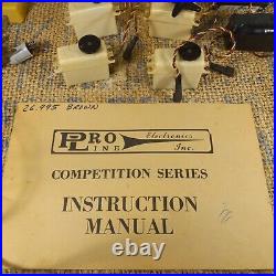 Vintage Pro-line Competition Series Transmitter Receiver R/c Model Parts Only