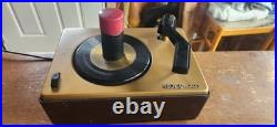 Vintage RCA Victor 45 RPM Record Player Model 45-J-2 for Repair / Parts/Restor