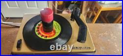 Vintage RCA Victor 45 RPM Record Player Model 45-J-2 for Repair / Parts/Restor