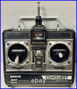 Vintage RC Model Airplane Parts/Repair Lot Futaba Transmitters Controllers