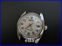 Vintage ROLEX Oysterdate Mechanical Men's WatchModel 6694For Repair/Parts only