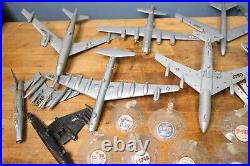 Vintage Revell Model Kit Plastic Military Airplanes Junkyard lot planes PARTS