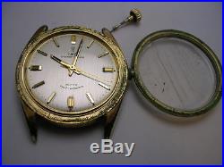 Vintage Rolex Tudor Rose model men's watch for parts or restore