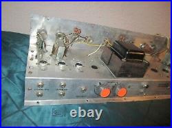Vintage SILVERTONE Tube Guitar Amplifier Chassis Model 1474 Parts Repair