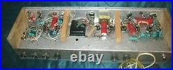 Vintage SILVERTONE Tube Guitar Amplifier Chassis Model 1474 Parts Repair