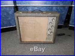 Vintage Sears Silvertone Tube Amp Model 1482 Guitar Amplifier UNTESTED FOR PARTS