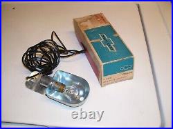 Vintage original 1960s GM Chevy Underhood Lamp nos Corvair Chevelle Hobbs light