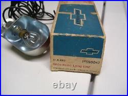 Vintage original 1960s GM Chevy Underhood Lamp nos Corvair Chevelle Hobbs light