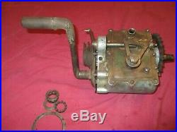 Vintage veteran 1918 harley j model gearbox, good for parts or rebuild