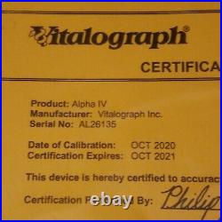 Vitalograph Spirometer Model No. 6000 ALPHA. Needs parts and Calibration