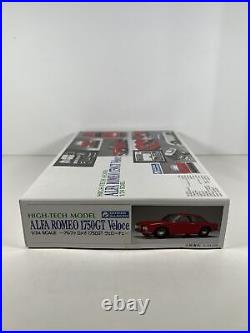 Vtg GUNZE SANGYO Model Kit 1/24 Alfa Romeo 1750GT Veloce Open Box Sealed Parts