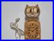 Vtg OG Kit Cat Klock Wall RARE Orange Color Jeweled Model D8 PARTS REPAIR READ