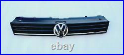 Vw Polo 6c0 2014 2015 2016 2017 Genuine Front Bumper Grill+badge 6c0853651a