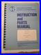 WARNER SWASEY OPERATOR SERVICE MANUAL PARTS LIST 8x24 MODEL S-3 SURFACE GRINDING