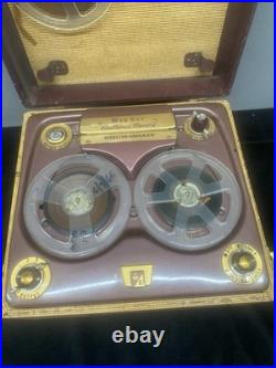 Webster-Chicago Model 210 Electronic Memory Reel-to-Reel POWERS ON FOR PARTS