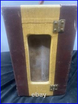 Webster-Chicago Model 210 Electronic Memory Reel-to-Reel POWERS ON FOR PARTS