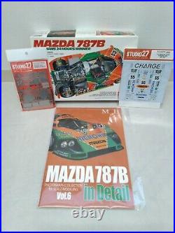 WithST27 Etched Parts & Book TAMIYA 1/24 Mazda 787B 91 Le Mans Winner 24112 8