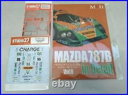 WithST27 Etched Parts & Book TAMIYA 1/24 Mazda 787B 91 Le Mans Winner 24112 8