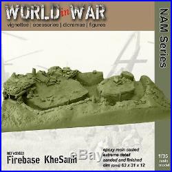 World in War 1/35 Resin Model FIREBASE KHE SANH (Trench 6 parts) Vietnam War