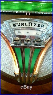 Wurlitzer Jukebox Model 750 Original Mechanical Parts. Plays 78 RPM Records
