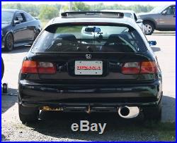 Yonaka 92-95 Honda Civic EG Hatch Catback Exhaust Quiet Muffler DX/Si Models