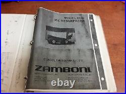 Zamboni Model HDB & Model 500 Parts Manual